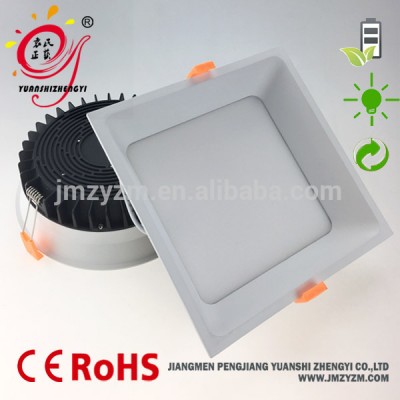 High quality 9W SMD 2835 recessed square led downlight