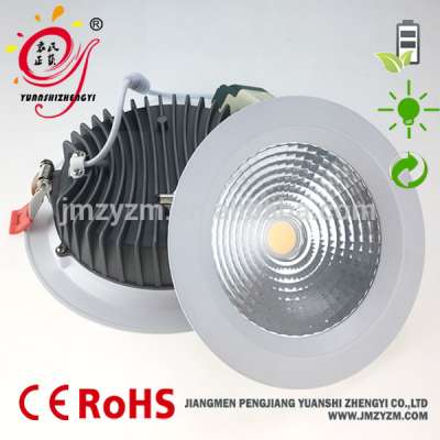 Low price die-cast aluminum 30W COB down light 230V 4000K LED downlight